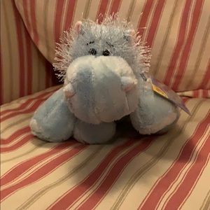 NWT Webkinz Hippo With Code